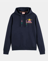 SCOTCH AND SODA Men's Regular-Fit Artwork Hoodie at Gravity NYC